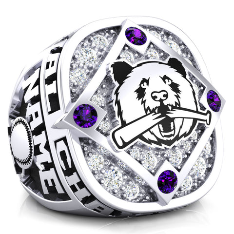 Panda Softball Championship Ring - Design 1.5