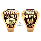 Peterborough Petes Peewee AA Championship Ring - Design 1.2