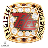 Peterborough Petes Peewee AA Championship Ring - Design 1.2