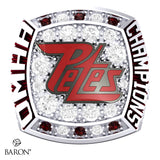 Peterborough Petes Peewee AA Championship Ring - Design 1.3