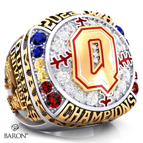 Queens University Baseball 2022 Championship Ring - Design 1.6