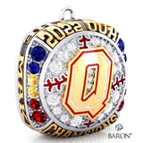 Queens University Baseball 2022 Championship Ring Top Pendant - Design 1.8