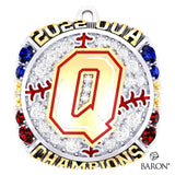 Queens University Baseball 2022 Championship Ring Top Pendant - Design 1.8