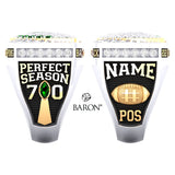 Saskatoon Valkyries Football 2022 Championship Ring - Design 4.7