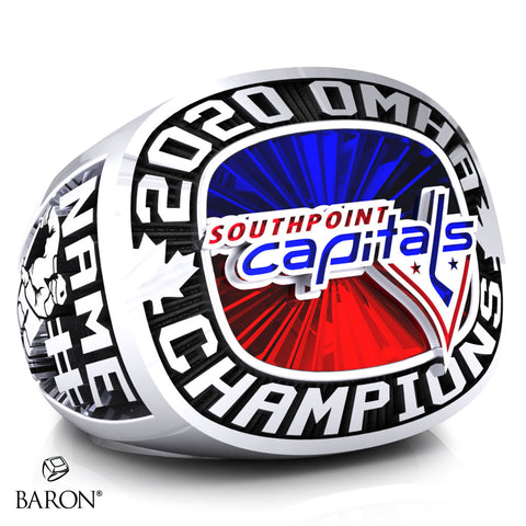 Southpoint Capitals Championship Ring - Design 2.2
