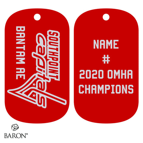 Southpoint Capitals Dog Tags