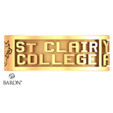 St. Clair College Class Ring - 3111 (Gold Durilium, 10KT Yellow Gold