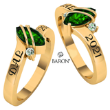 St. Clair College Class Ring - 3059 (Gold Durilium, 10KT White Gold)