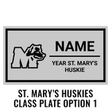 St. Marys Huskies Class Ring Box