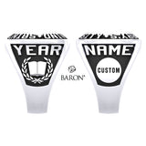 St. Mary's Huskies Exclusive Class Ring (Durilium/Silver/10Kt White Gold) - Design 1.1