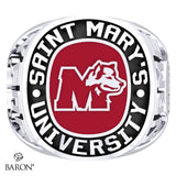 St. Mary's Huskies Exclusive Class Ring (Durilium/Silver/10Kt White Gold) - Design 1.1