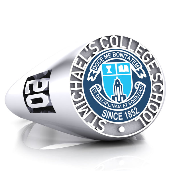 St. Michael's College School - Classic Signet Ring (Coat of Arms)