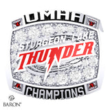 Sturgeon Lake Thunder- Peewee C Championship Ring - Design 1.1