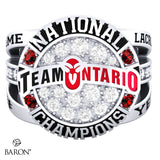 Team Ontario Lacrosse Championship Ring - Design 4.1