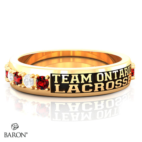 Team Ontario Lacrosse Championship Ring - Design 5.4