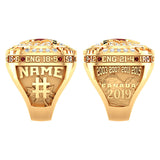 Team Canada Lacrosse Ring - Design 1.2 (Individual Shipping)