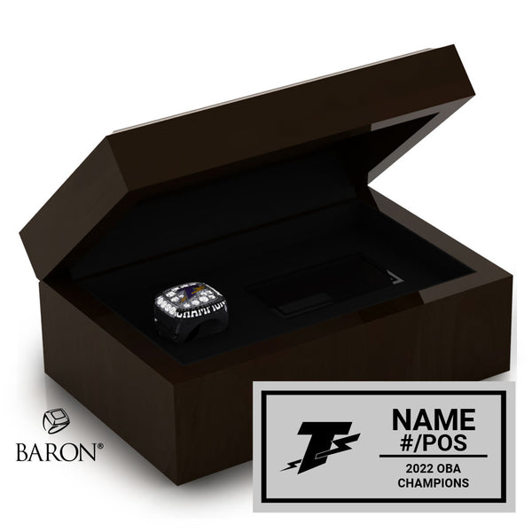 Tecumseh Thunder Senior A 2022 Championship Ring Box