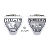BC Steelers Commemorative Ring - Design 4.7