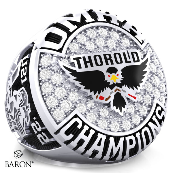 Thorold U21 OMHA Hockey 2022 Championship Ring - Design 3.1