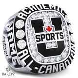 U Sports Academic All - Canadian Ring - Design 1.10 (Durilium)