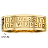 University of Windsor Class Ring - 3111 (Gold Durilium, 10KT Yellow Gold