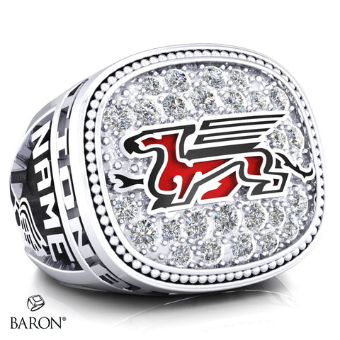 Guelph Gryphons Track and Field Championship Ring - Design 3.1(LG)