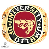 University of Ottawa Exclusive Class Ring (Gold/10Kt Yellow Gold) - Design 1.2