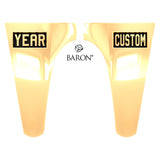 University of Ottawa Crest Shield Signet Class Ring (Gold Durilium, 10kt Yellow Gold) - Design 4.2