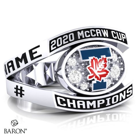 University of Toronto Women's Hockey Championship Ring - Design 2.2