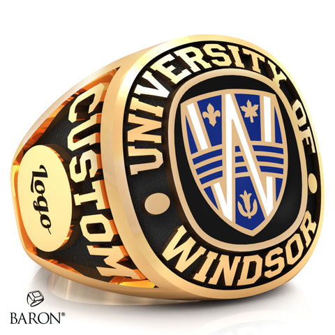 University of Windsor Exclusive Class Ring (Small) (Gold Durilium/10kt Yellow Gold)
