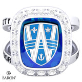 University of Windsor Renown Class Ring (Durilium, Sterling Silver, 10kt White Gold)