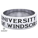 University of Windsor Class Ring (Durilium, Sterling Silver, 10KT White Gold)