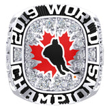 Team Canada- Ball hockey Ring - Design 2.1 (Durilium)