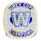 Winnipeg Blue Bombers -1990 Grey Cup Commemorative Ring - Design 1.9A (Gold Durilium / 6KT Gold / 10KT Gold)