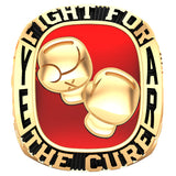 Fight for the cure Ladies ring - Design 1.1