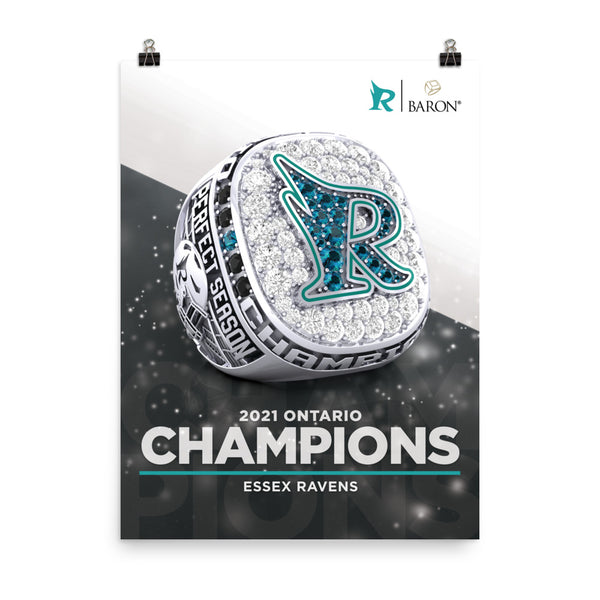 Essex Ravens OFFL 2021 Championship Poster (4.6 Ring)