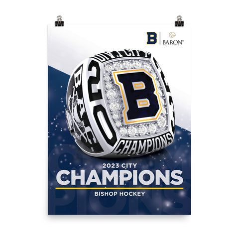 Bishop Hockey 2023 Championship Poster