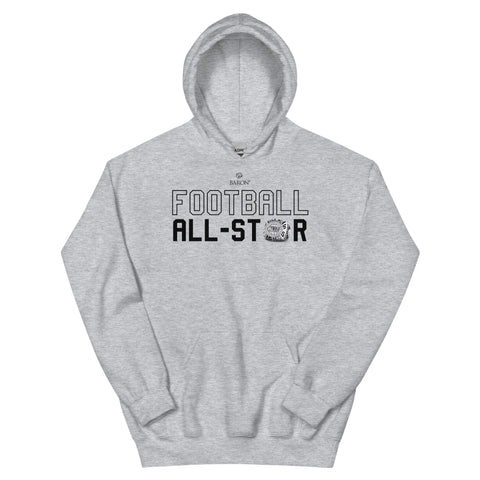 BCSS All-Star Football West Championship Hoodie (Design 1.5)